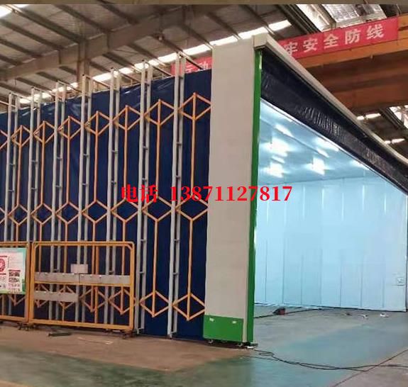 榆林研和钢结构厂移动伸缩房